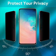 Load image into Gallery viewer, Samsung Galaxy S10 PRIVACY Screen Protector Anti-Spy Tempered Glass
