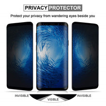 Load image into Gallery viewer, Samsung Galaxy S9+ (Plus) PRIVACY Anti-Spy Screen Protector - Tempered Glass
