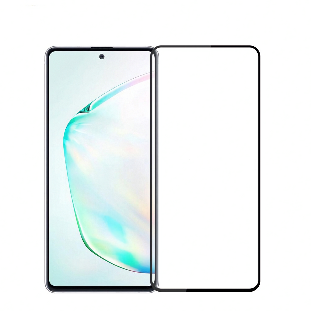 Samsung Galaxy Note 10 Lite Full Glue Coverage 9H Tempered Glass Screen Protector