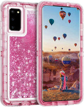 Load image into Gallery viewer, Samsung Galaxy S20 Liquid Glitter Shockproof Case
