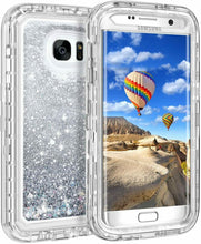 Load image into Gallery viewer, Samsung Galaxy S7 Edge Liquid Glitter Shockproof Case
