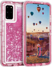 Load image into Gallery viewer, Samsung Galaxy S20 Plus Liquid Glitter Shockproof Case
