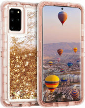 Load image into Gallery viewer, Samsung Galaxy S20 Plus Liquid Glitter Shockproof Case
