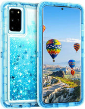 Load image into Gallery viewer, Samsung Galaxy S20 Plus Liquid Glitter Shockproof Case
