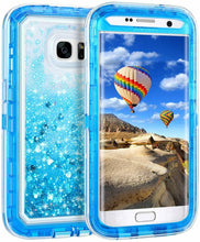 Load image into Gallery viewer, Samsung Galaxy S7 Edge Liquid Glitter Shockproof Case
