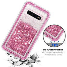 Load image into Gallery viewer, Samsung Galaxy S10 Liquid Glitter Shockproof Case
