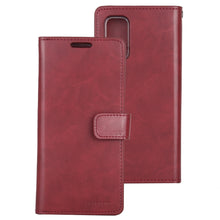 Load image into Gallery viewer, Samsung Galaxy Note 20 Mercury Goospery Mansoor Diary Wallet Case
