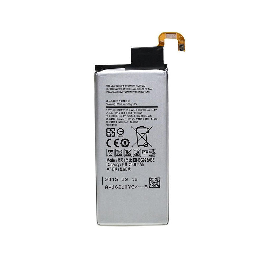 Samsung Galaxy S6 Edge Replacement Battery 2600mAh G925F (Aftermarket)