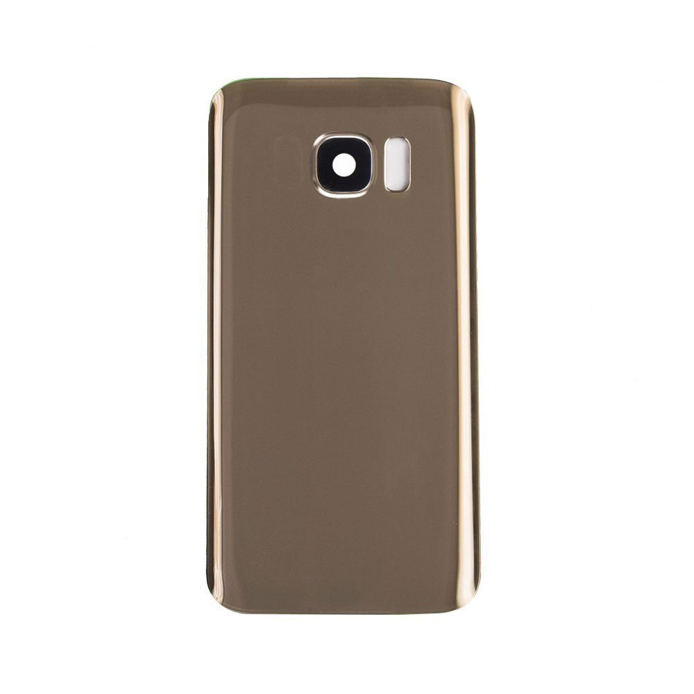 Rear Cover Glass For Samsung Galaxy S7 Edge G935F - Gold