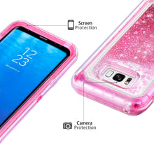 Load image into Gallery viewer, Samsung Galaxy S8 Plus Liquid Glitter Shockproof Case
