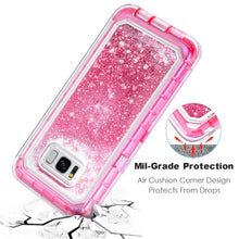 Load image into Gallery viewer, Samsung Galaxy S8 Plus Liquid Glitter Shockproof Case
