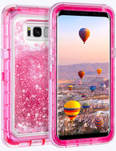 Load image into Gallery viewer, Samsung Galaxy S8 Plus Liquid Glitter Shockproof Case
