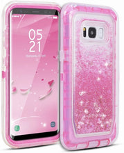 Load image into Gallery viewer, Samsung Galaxy S8 Plus Liquid Glitter Shockproof Case
