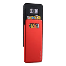 Load image into Gallery viewer, Samsung Galaxy S8 Card Holder ShockProof - Sky Slide Mercury Goospery
