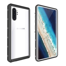 Load image into Gallery viewer, Samsung Galaxy Note 10 Plus Shellbox Extreme Waterproof Clear Dot Case
