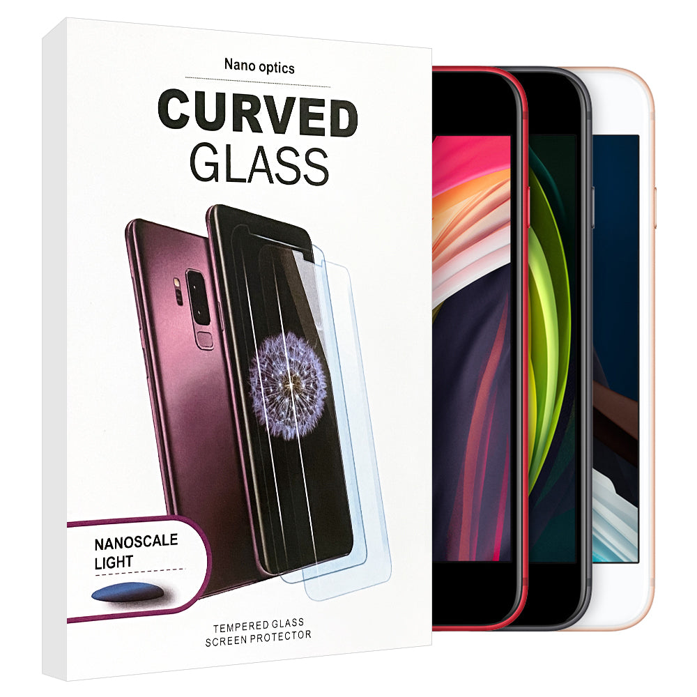 iPhone 7 Plus / 8 Plus Nano Optics UV Curved Tempered Glass Screen Protector